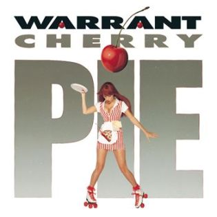 Album cover for Warrant's Cherry Pie, released in 1990.