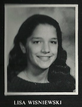 Lisa in eighth grade. 